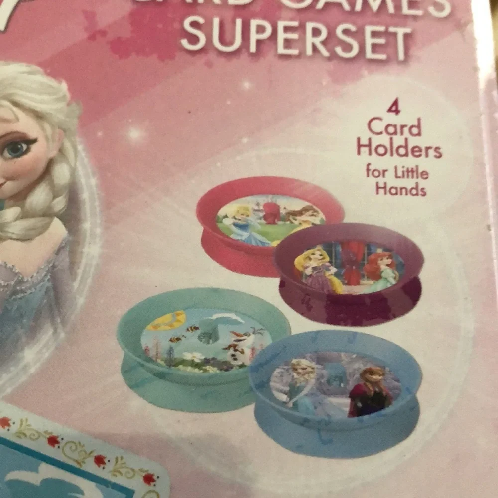 Disney Frozen, Olaf & Princess Playing‎ Card Games Superset in Collectible Tin